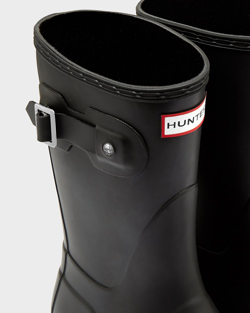 Hunter Mujer Original - Botas de Lluvia Negras - 302-JPZHLC